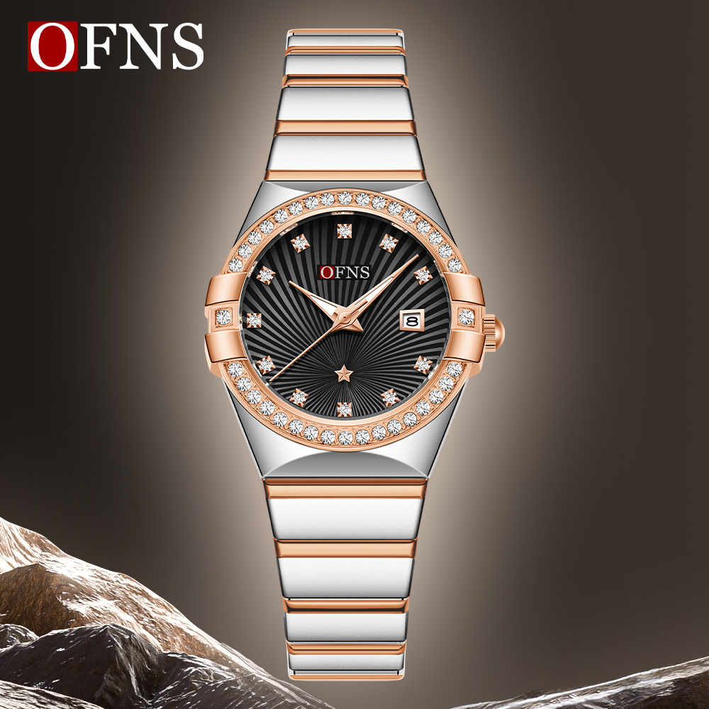 Luxury Watch Shop - OFNS 신제품 1569 럭셔리 여성용 쿼츠