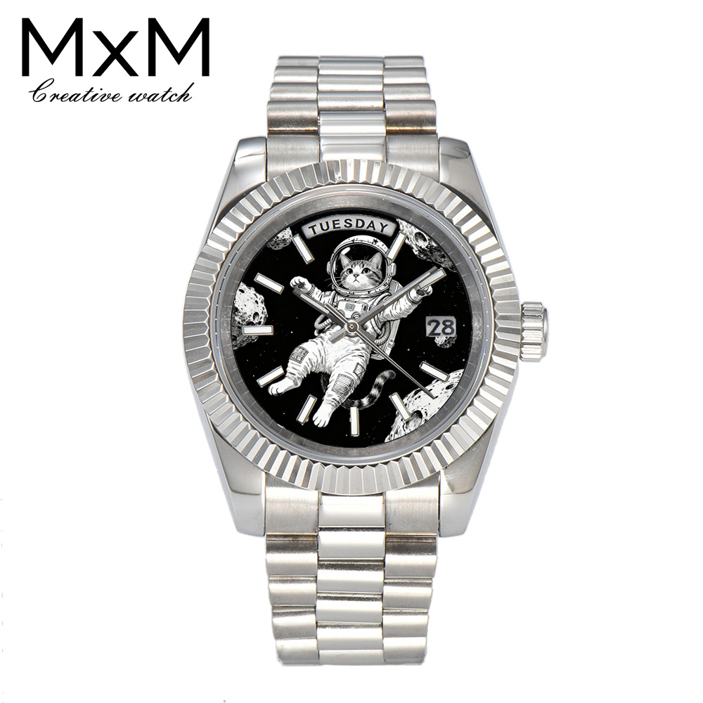 Sapphire Crystal Display - 창의적인 남성용 시계 40mm/36mm 미요타 8285