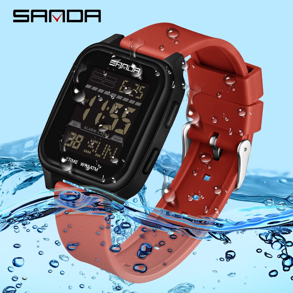 Luxury Watch Shop - SANDA 새로운 패션 트렌드 남성용 타이밍