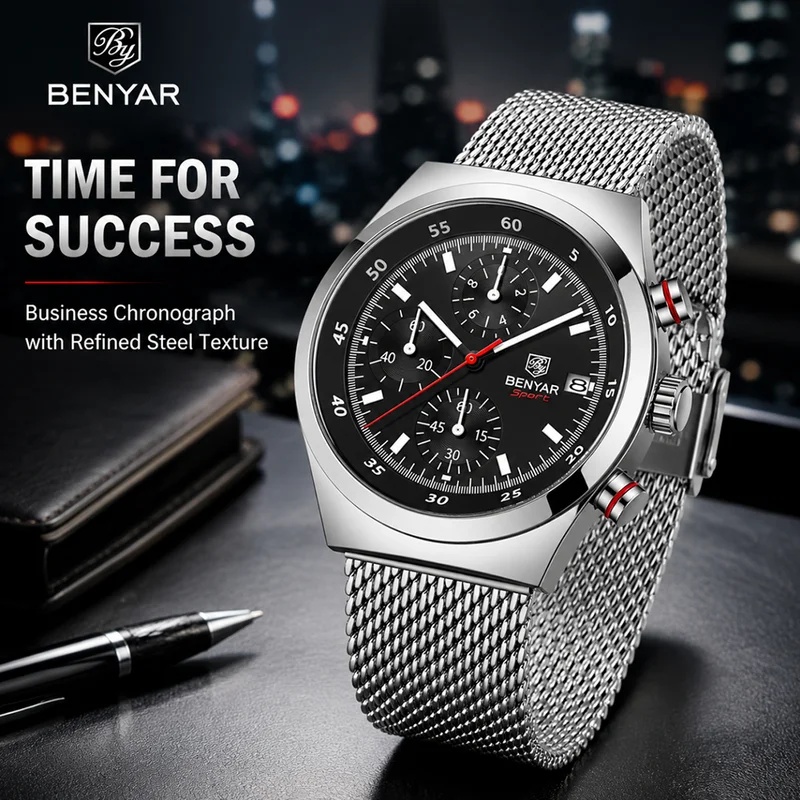 Luxury Watch Brands - BENYAR 2026 신형 최고급 명품 남성