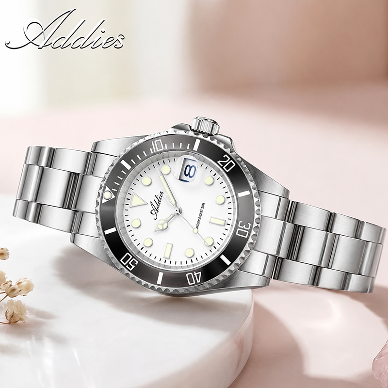 Luxury Watch Brands - ADDIES 36mm 50m 방수 여성용 시계