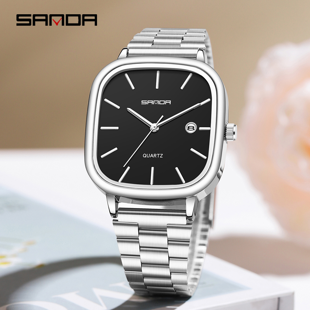 Luxury Watch Shop - SANDA 커플 쿼츠 시계 남성용 및