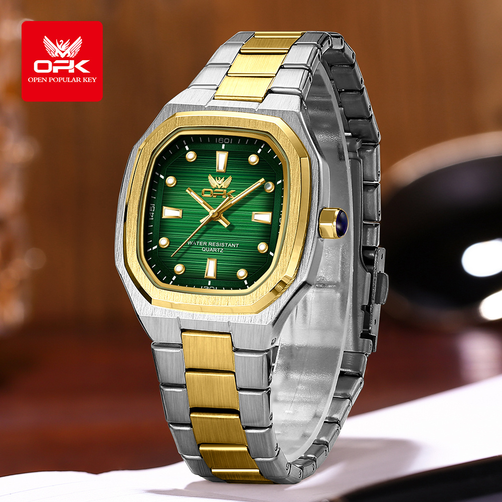 OPK 6044 오리지널 남성 시계 스테인리스 방수 신 - Luxury Watch For Men 리뷰 및 가격