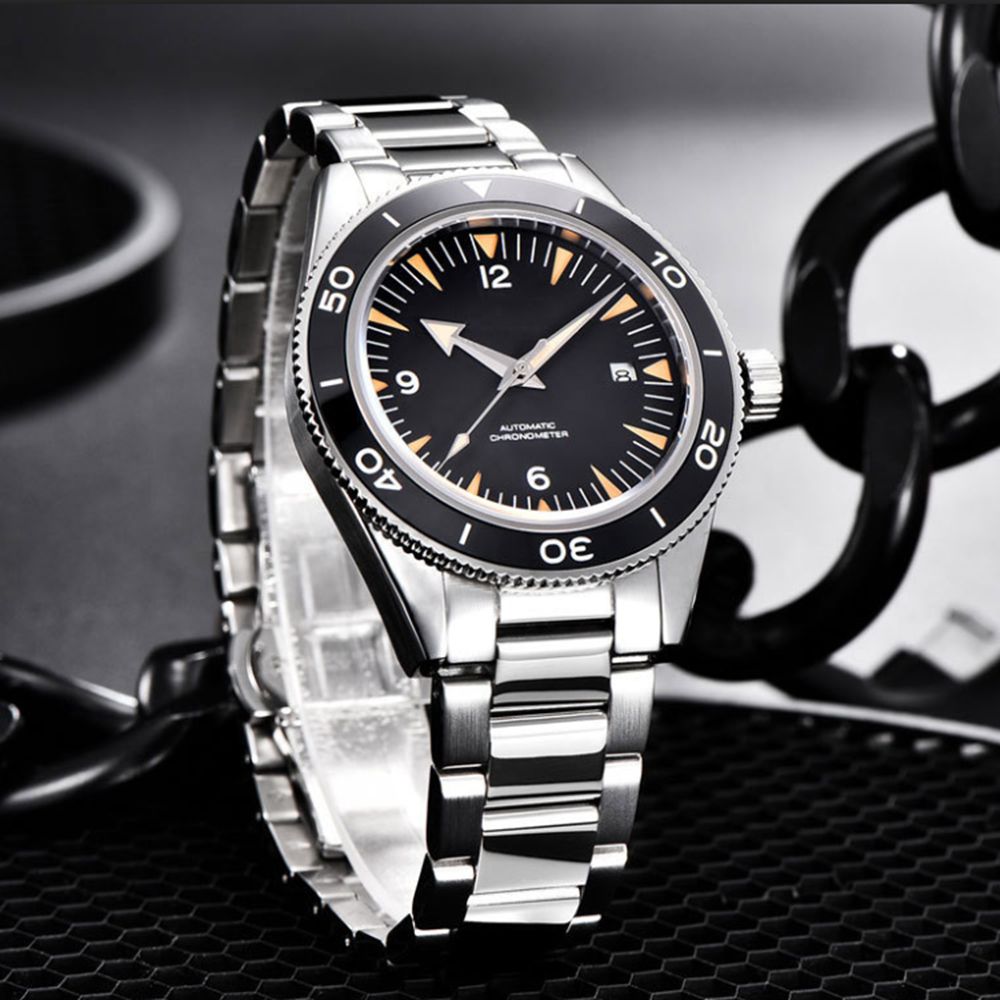 사용자 정의 로고 NH35 무브먼트 시계 10bars  - Luxury Watch Design 리뷰 및 가격
