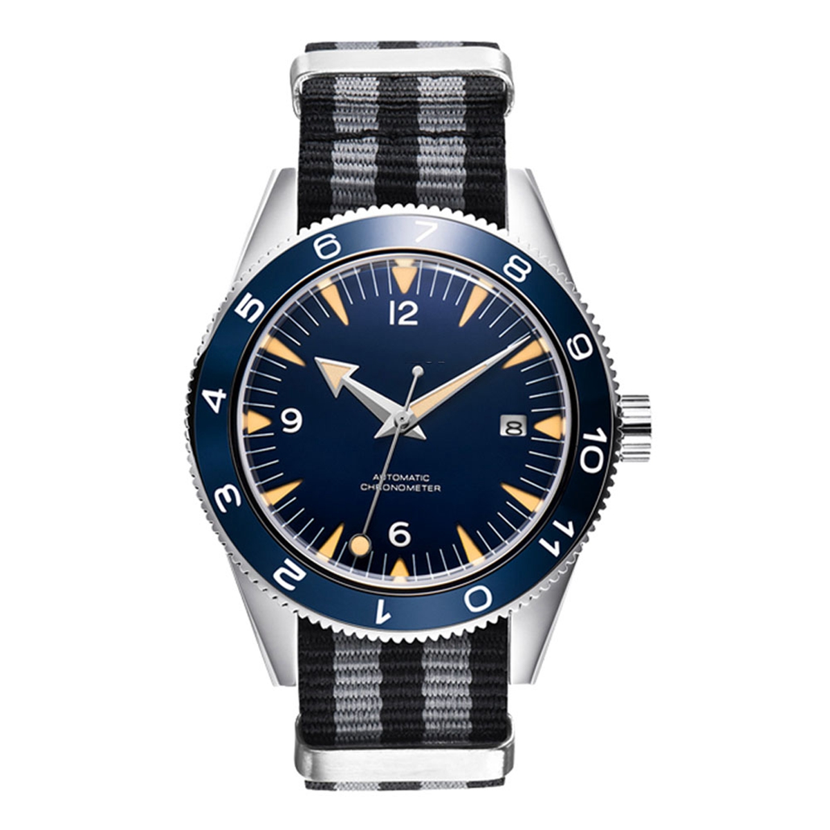 사용자 정의 로고 NH35 무브먼트 시계 10bars  - Luxury Watch Design 리뷰 및 가격