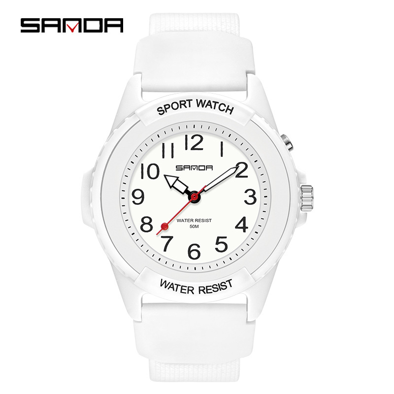 SANDA 6018 신상 패션 어린이 시계 스포츠 아날 - Luxury Watch Shop 리뷰 및 가격