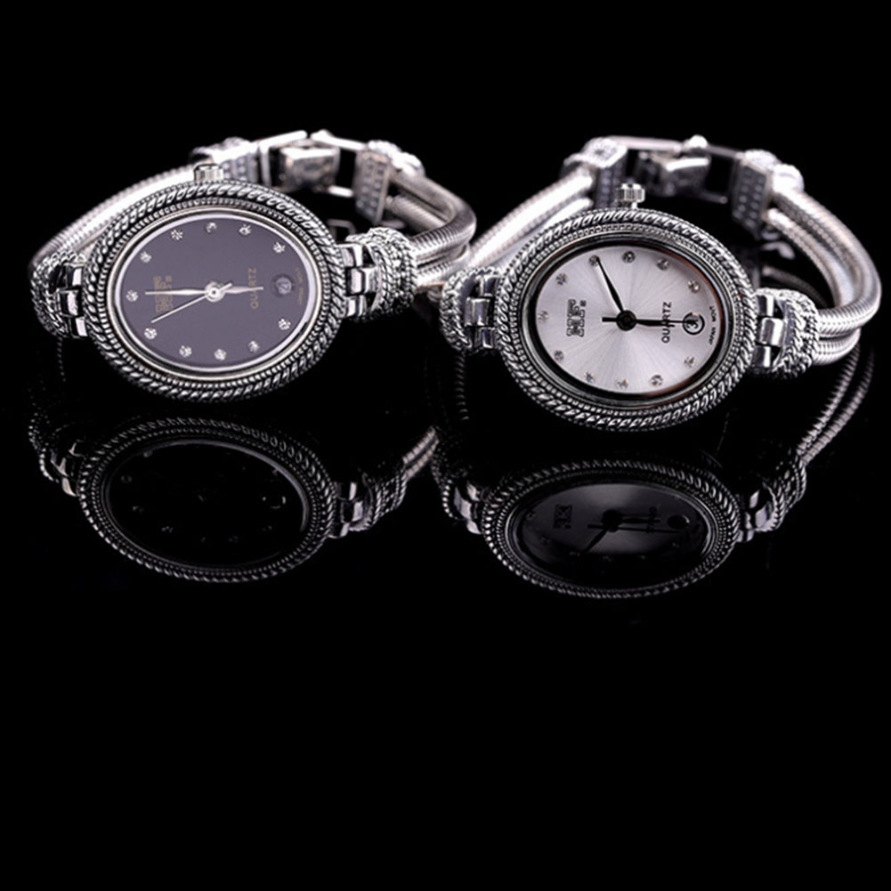 솔리드 925 스털링 실버 태국 실버 마카사이트 럭셔리 - Luxury Watch Thailand 리뷰 및 가격
