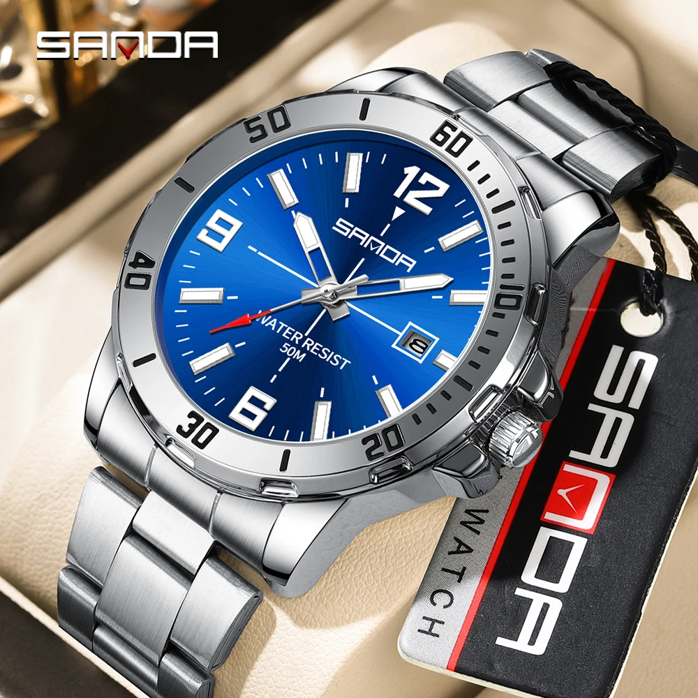 SANDA 3265 3266 남성용 전자 시계 대형 다 - Luxury Watch Shop 리뷰 및 가격