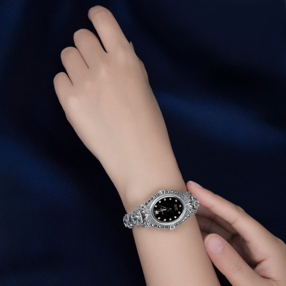 솔리드 925 스털링 실버 태국 실버 마카사이트 럭셔리 - Luxury Watch Thailand 리뷰 및 가격
