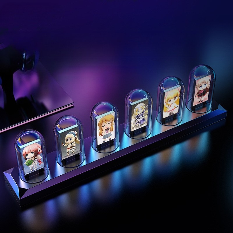 RGB 닉시 튜브 테이블 시계 진공관 데스크 시계 미적 - Table Watch Luxury 리뷰 및 가격