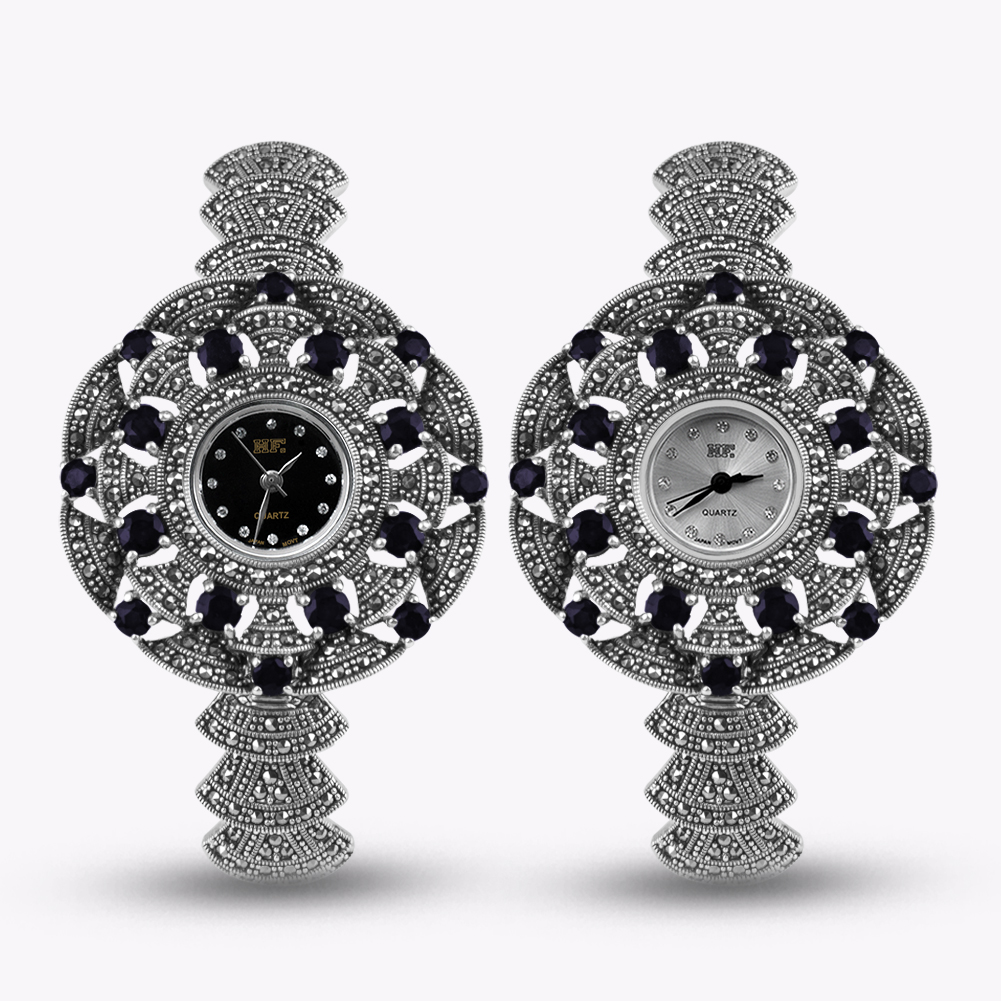 솔리드 925 스털링 실버 태국 실버 마카사이트 럭셔리 - Luxury Watch Thailand 리뷰 및 가격