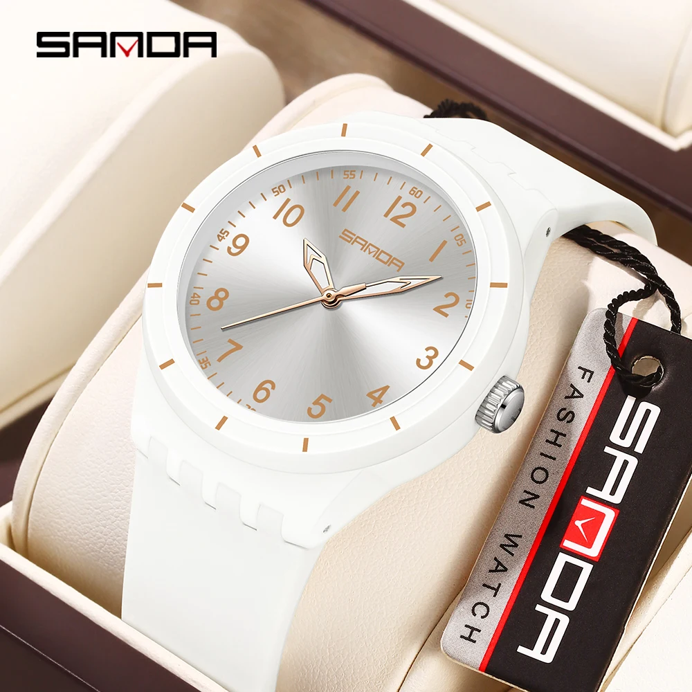 SANDA 9075 경량 여성용 쿼츠 시계 다기능 여성 - Luxury Watch Shop 리뷰 및 가격
