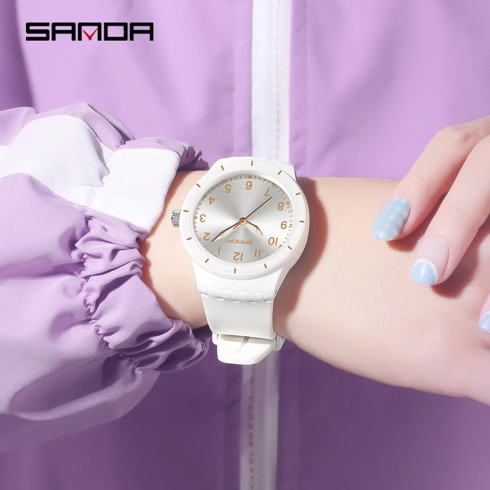 SANDA 9075 경량 여성용 쿼츠 시계 다기능 여성 - Luxury Watch Shop 리뷰 및 가격