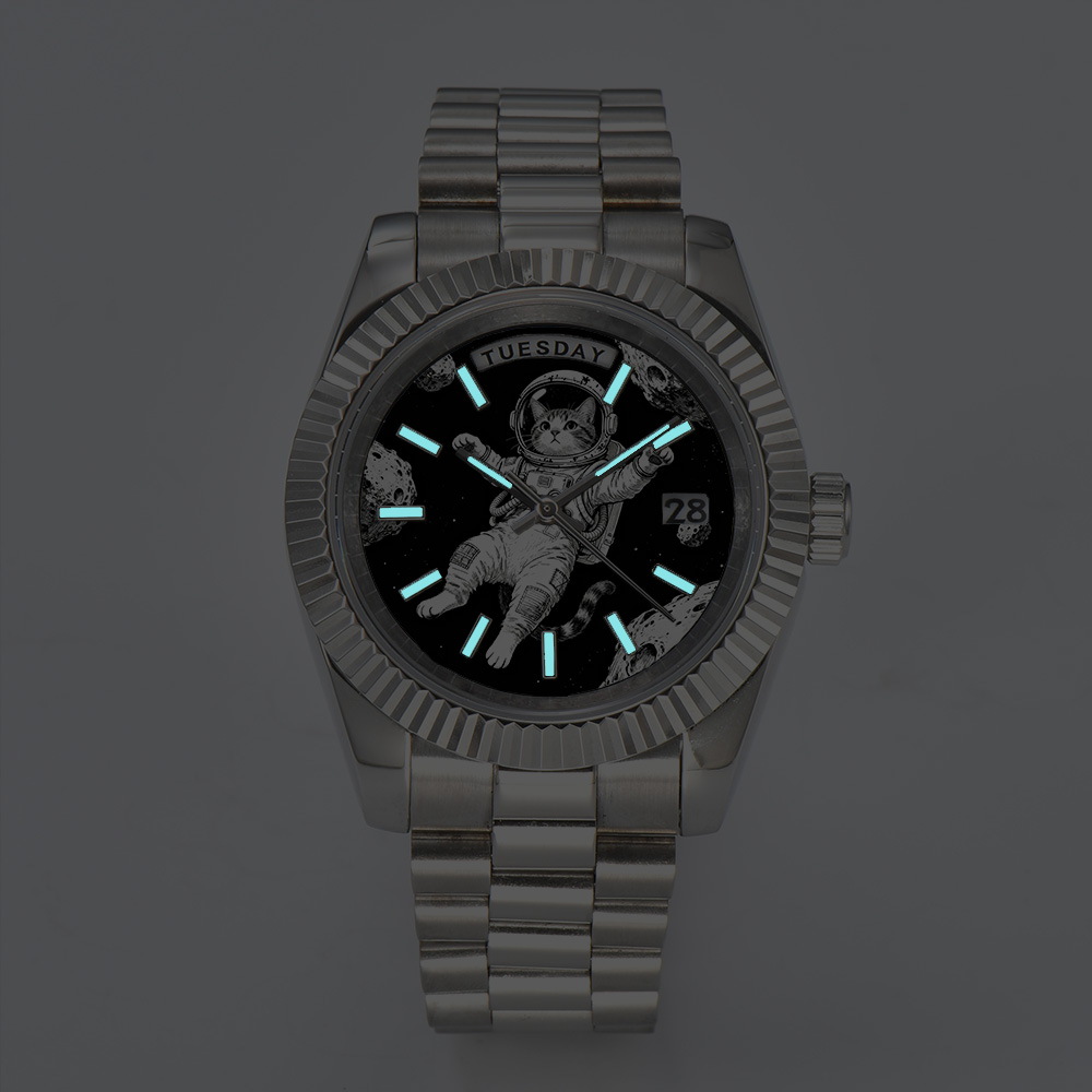 창의적인 남성용 시계 40mm/36mm 미요타 8285 - Sapphire Crystal Display 리뷰 및 가격