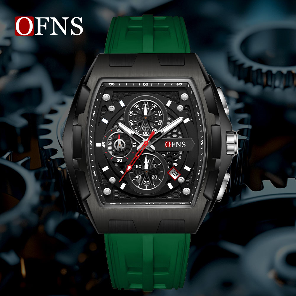 OFNS 남성용 패션 쿼츠 시계 다기능 타이밍 시계 5 - Luxury Watch Shop 리뷰 및 가격