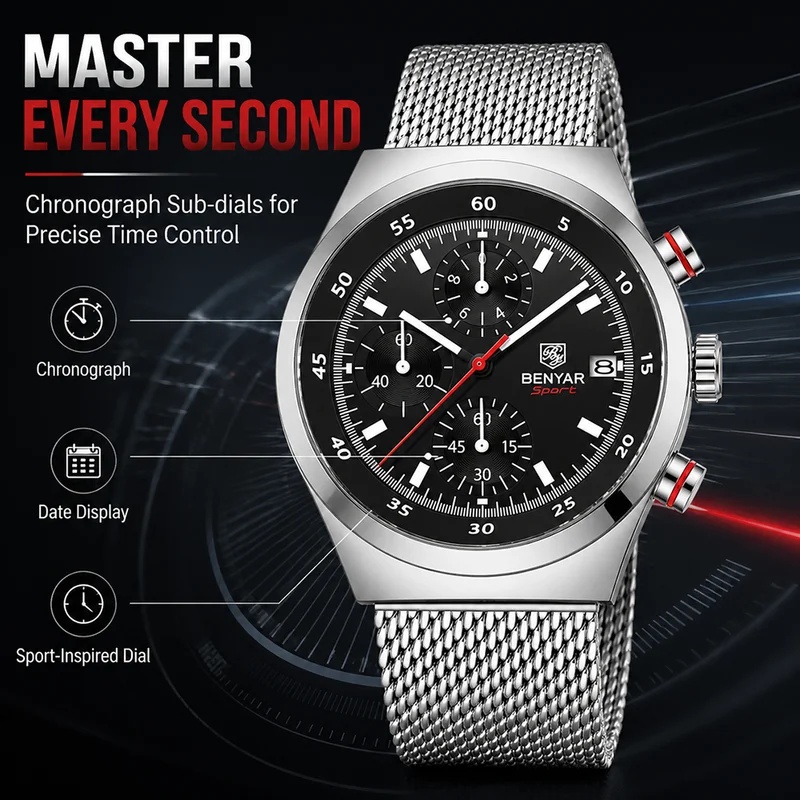 BENYAR 2026 신형 최고급 명품 남성 비즈니스  - Luxury Watch Brands 리뷰 및 가격