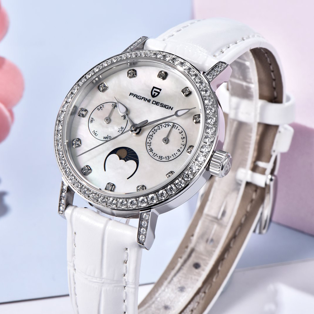 PAGANI DESIGN 여성용 쿼츠 시계 Mop 다이 - Luxury Watch Design 리뷰 및 가격