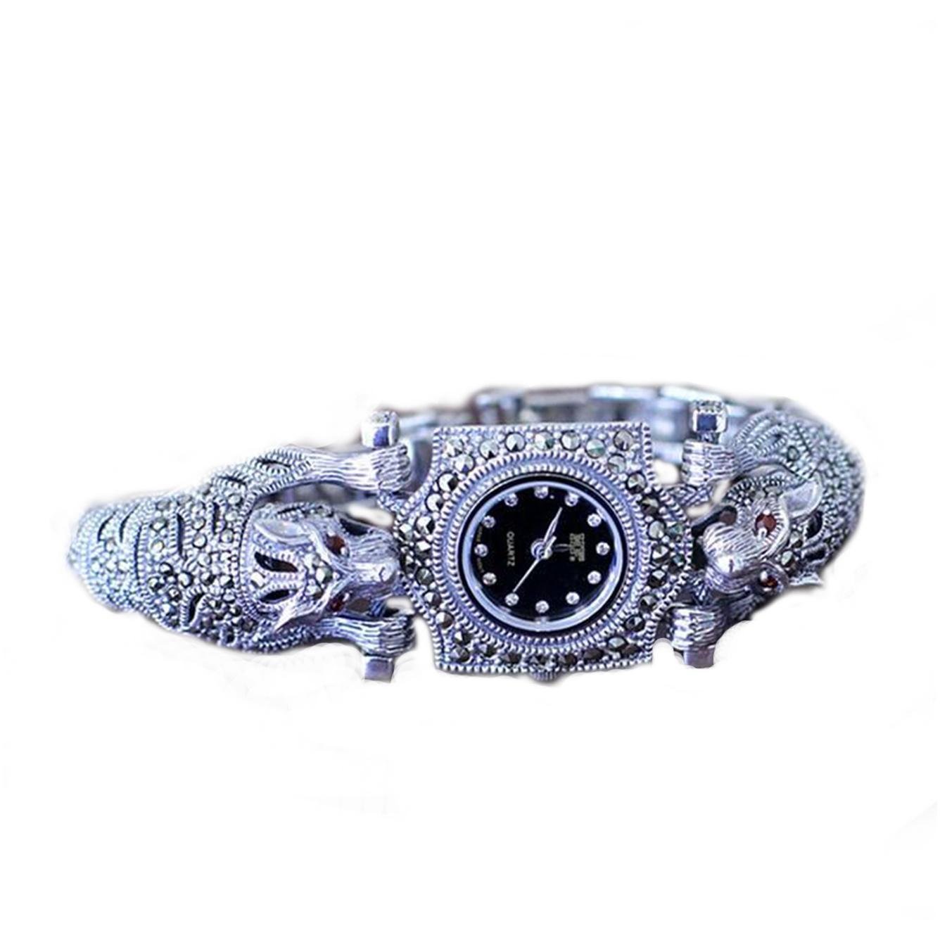 솔리드 925 스털링 실버 태국 실버 마카사이트 럭셔리 - Luxury Watch Thailand 리뷰 및 가격