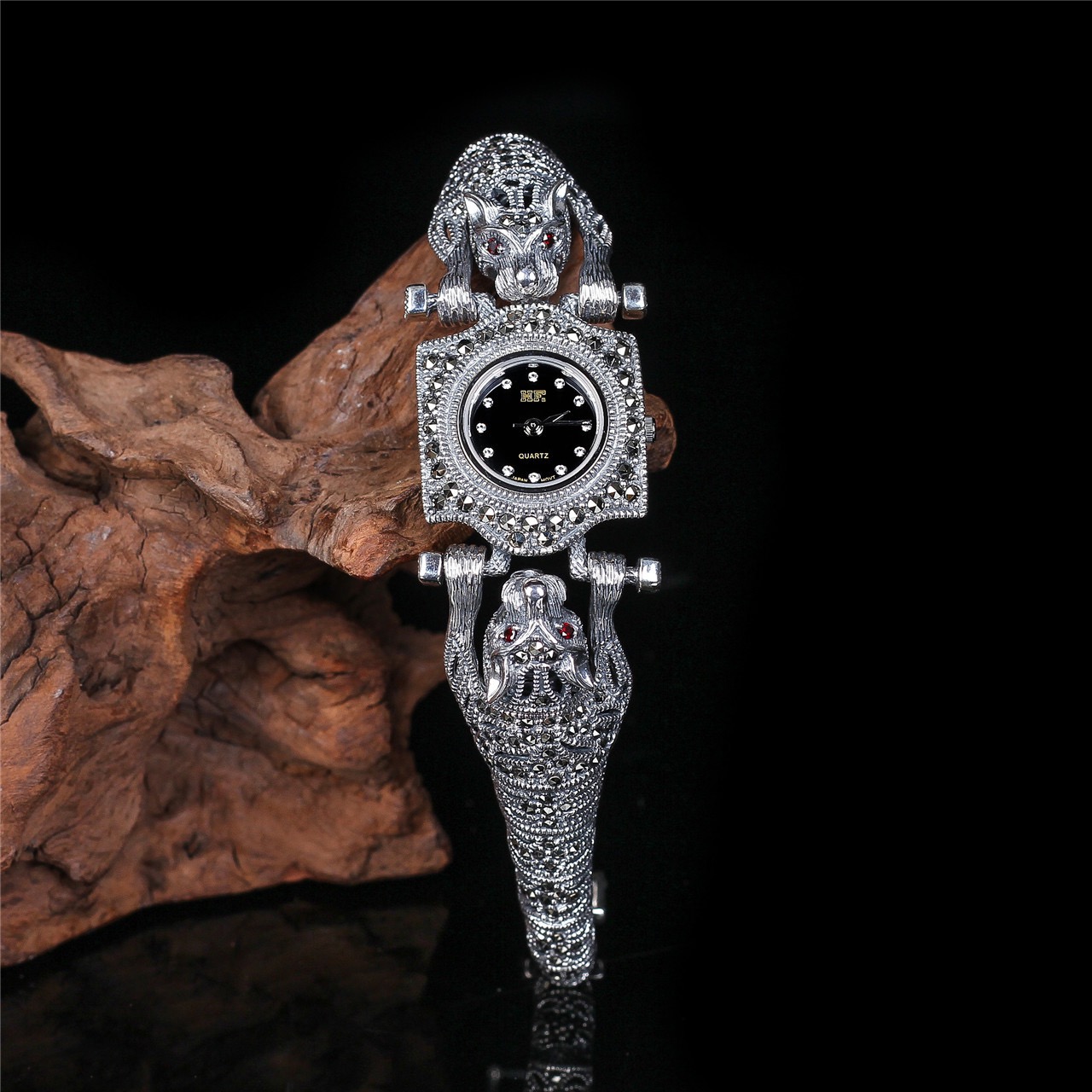 솔리드 925 스털링 실버 태국 실버 마카사이트 럭셔리 - Luxury Watch Thailand 리뷰 및 가격