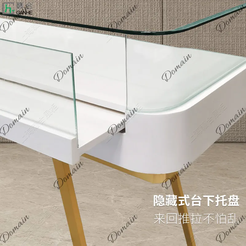 C P 다기능 주얼리 테이블 금속 옥 디스플레이 유리  - Table Watch Luxury 리뷰 및 가격