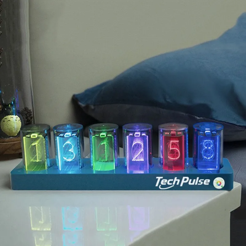 닉시 튜브 테이블 시계 LED 디지털 탁상 시계 미적  - Table Watch Luxury 리뷰 및 가격