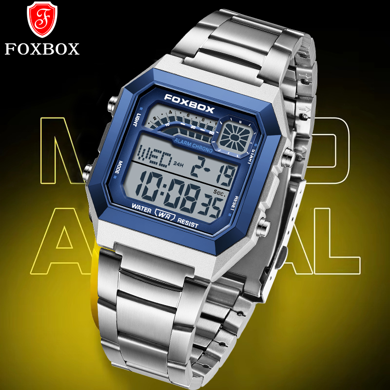 FOXBOX 패션 럭셔리 디지털 남성 시계 캐주얼 스포 - Luxury Watch For Men 리뷰 및 가격