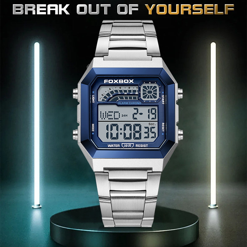 FOXBOX 패션 럭셔리 디지털 남성 시계 캐주얼 스포 - Luxury Watch For Men 리뷰 및 가격