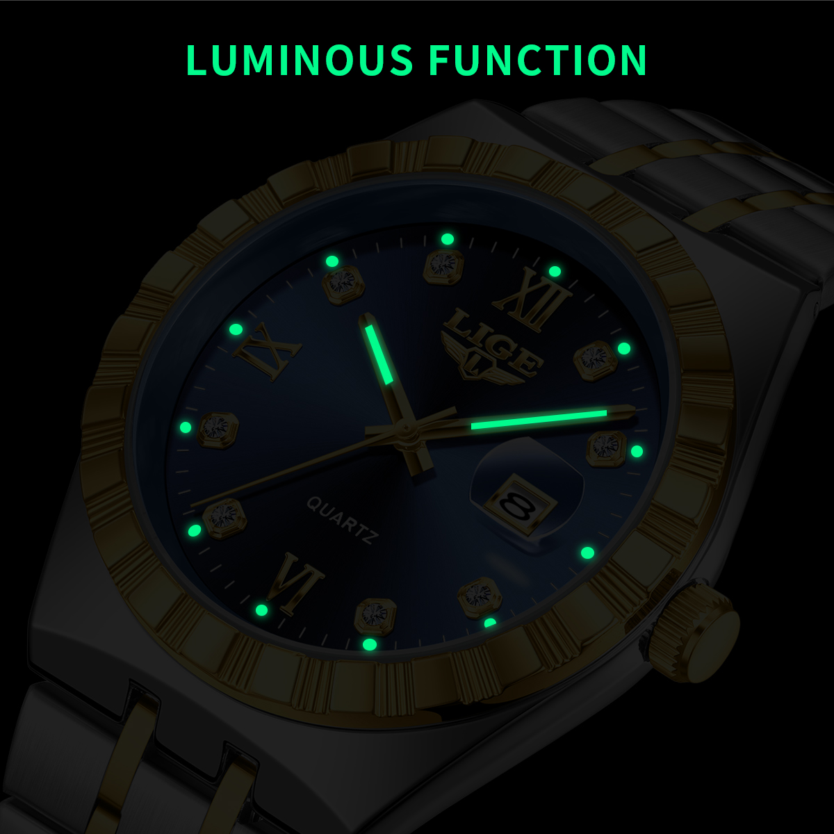 LIGE 비즈니스 남성용 시계 탑 브랜드 명품 캐주얼  - Luxury Watch For Men 리뷰 및 가격